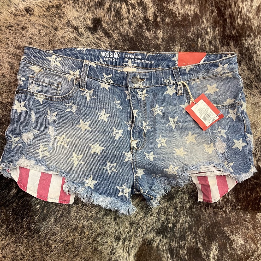 American flag shorts
